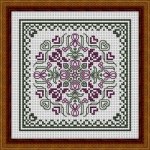 (image for) May Hearts Square With PurpleIrises